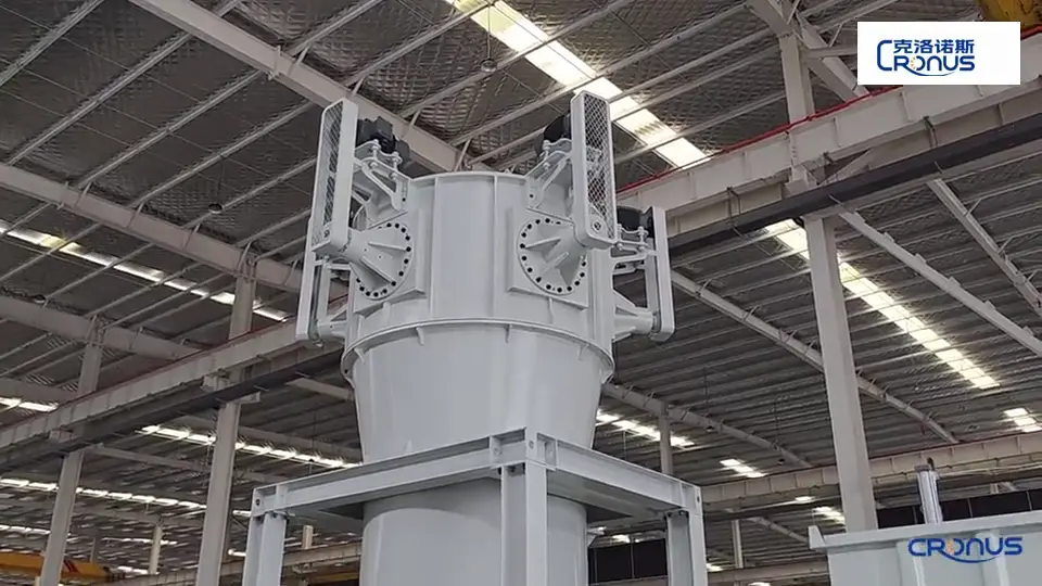 Cronus factory mill video with permanently embedded Cronus watermark