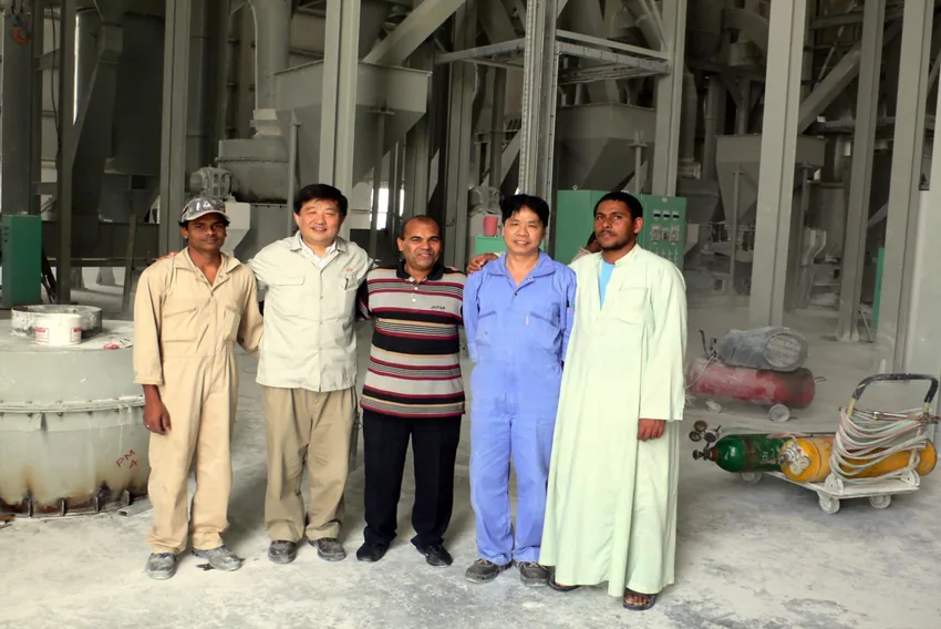Customer group from India visiting the Cronus manufacturing workshop